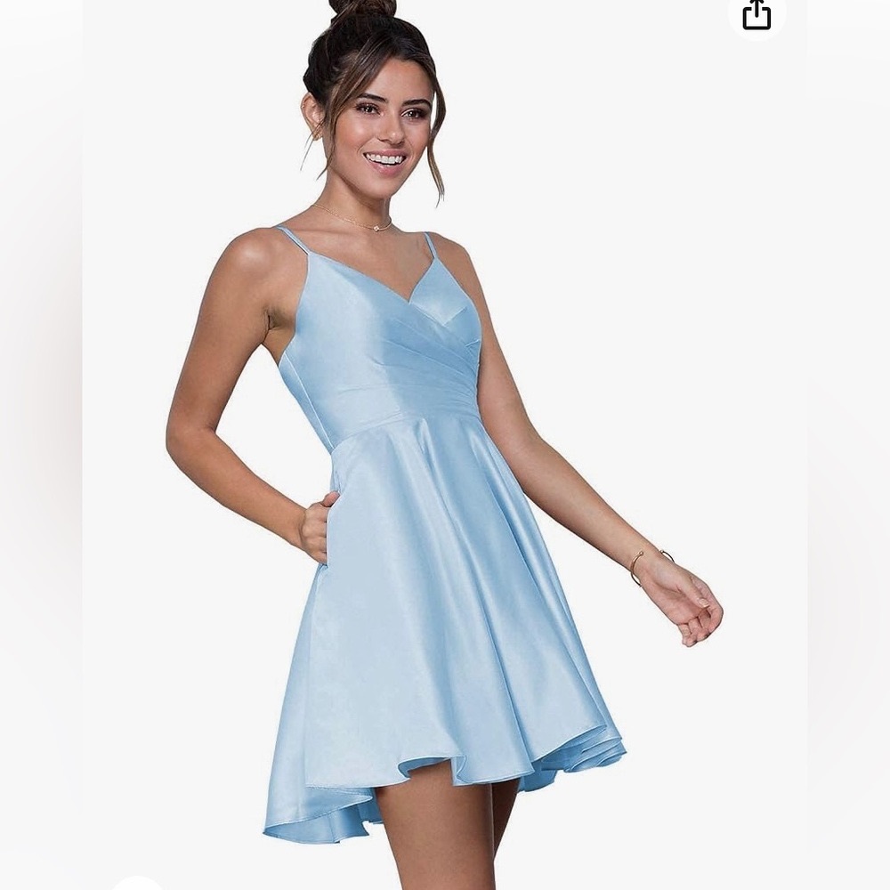 New without tags baby blue with pockets